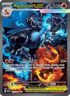 Mega Charizard X ex — Phantasmal Flames, Special Illustration Rare 125/094